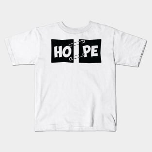 Hope, faith and Dream Motivational Design Kids T-Shirt